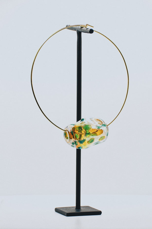 Green and Yellow Pendant 10