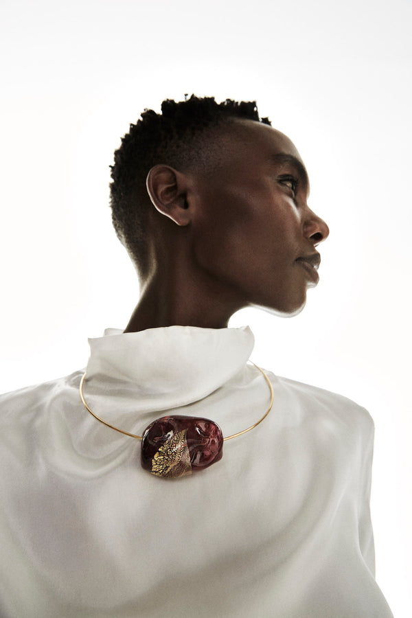 Red Murano Pendant 01