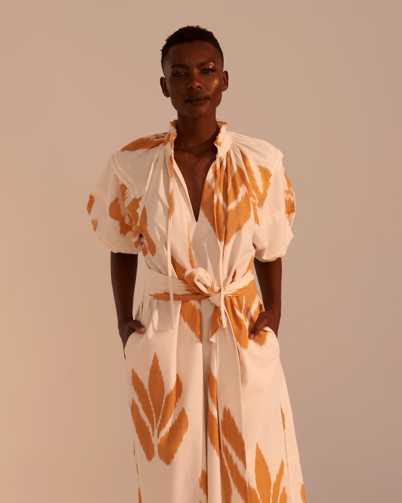 VESTIDO JAÉN NARANJA 