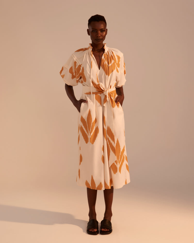 VESTIDO JAÉN NARANJA 
