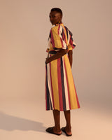 VESTIDO JAÉN RAYAS 